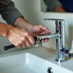 Процесс замены смесителя на кухне или в ванной с инструментами и новыми деталями